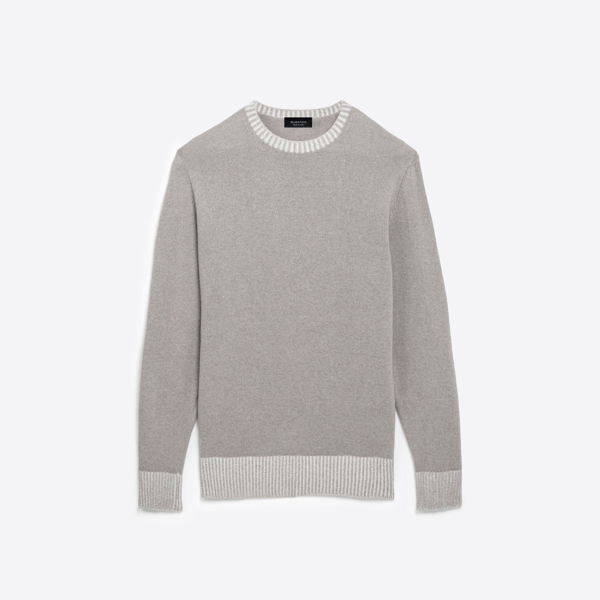 Solid Crew Neck Sweater
