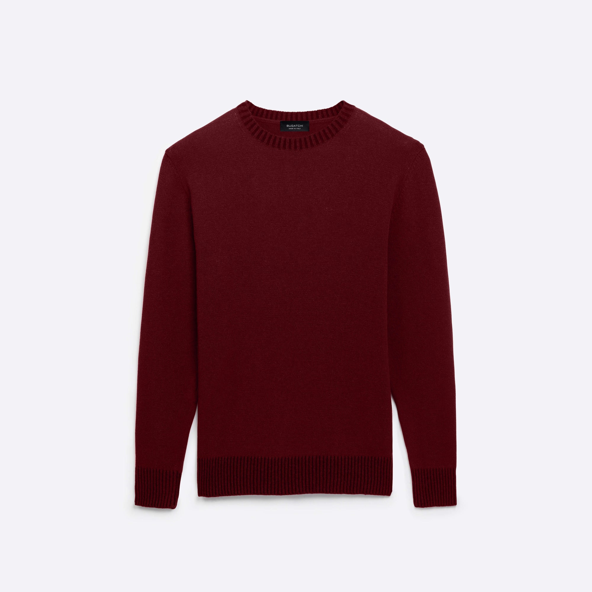 Solid Crew Neck Sweater