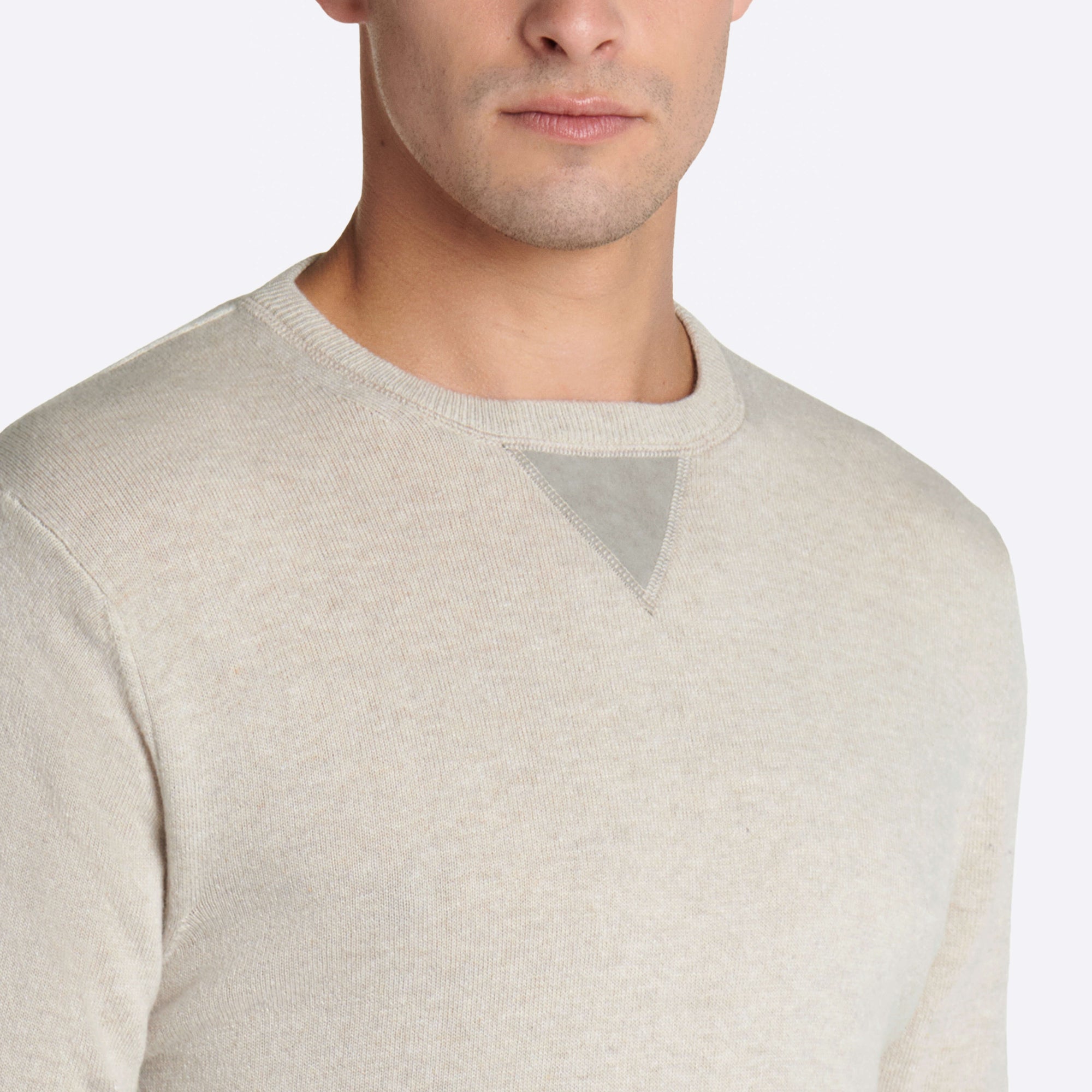 Solid Crew Neck Sweater