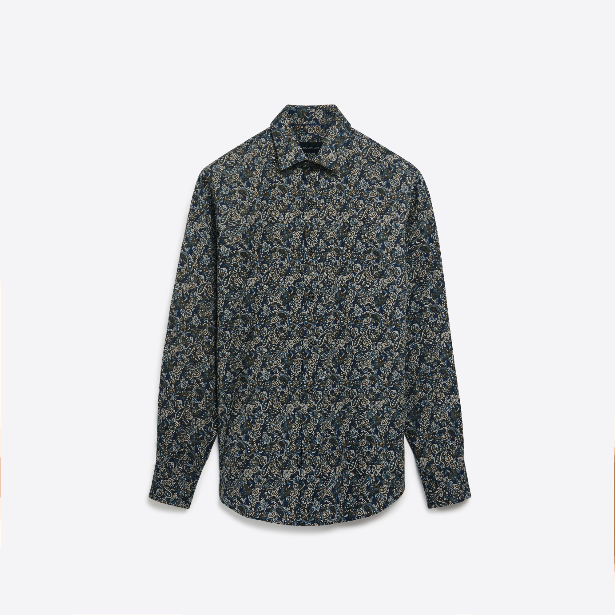 Paisley Print COMFORT STRETCH Cotton Shirt