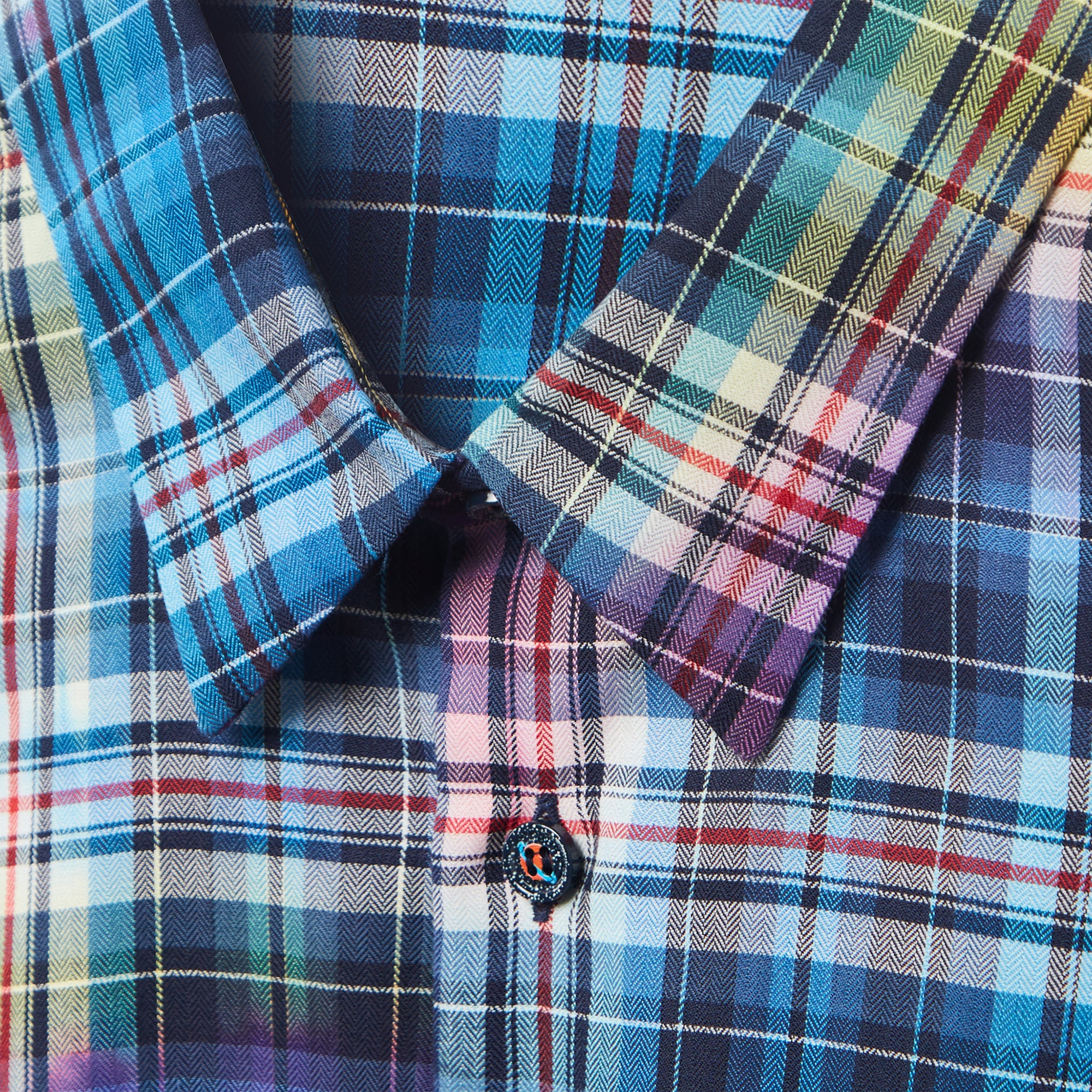 Plaid Check Cotton Shirt