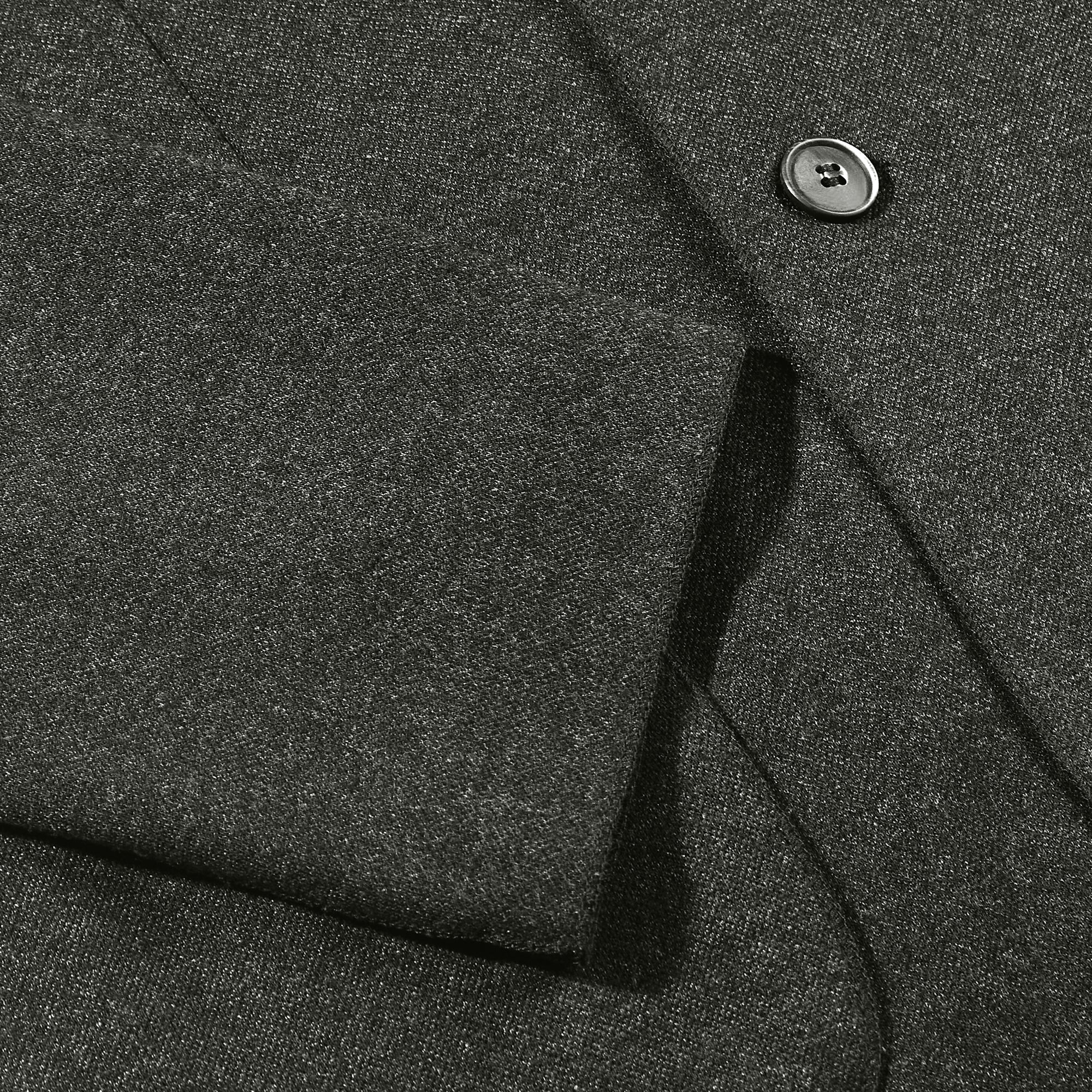 Melange Knit Two-Button Blazer