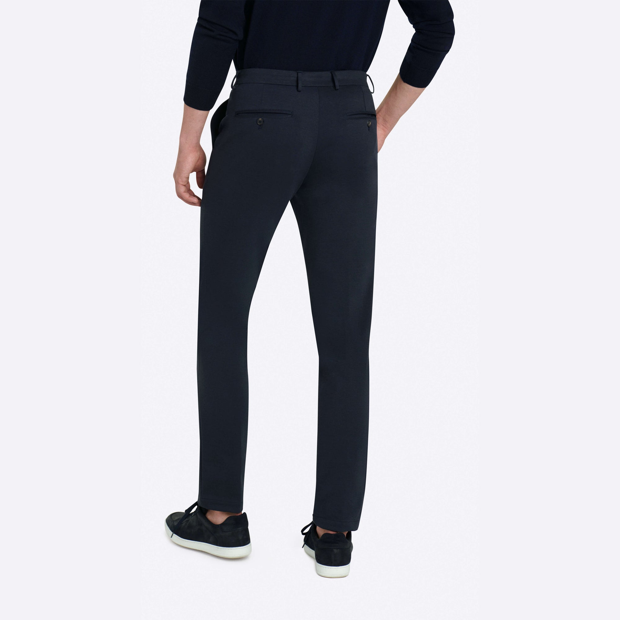 Flat Front Casual Pant