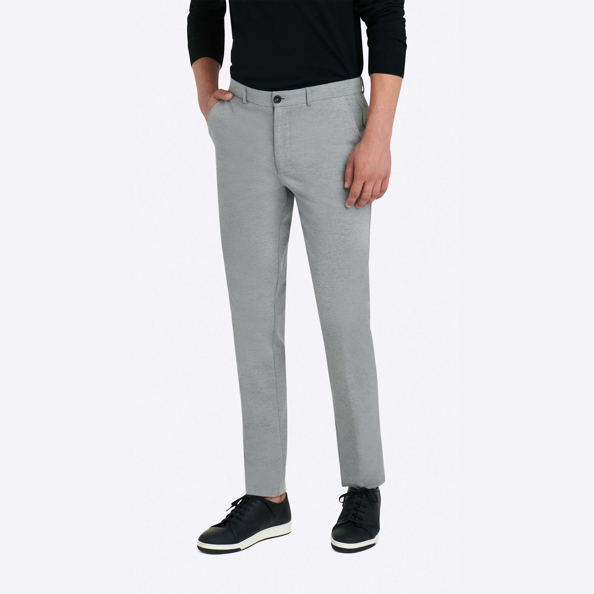 Flat Front Casual Pant