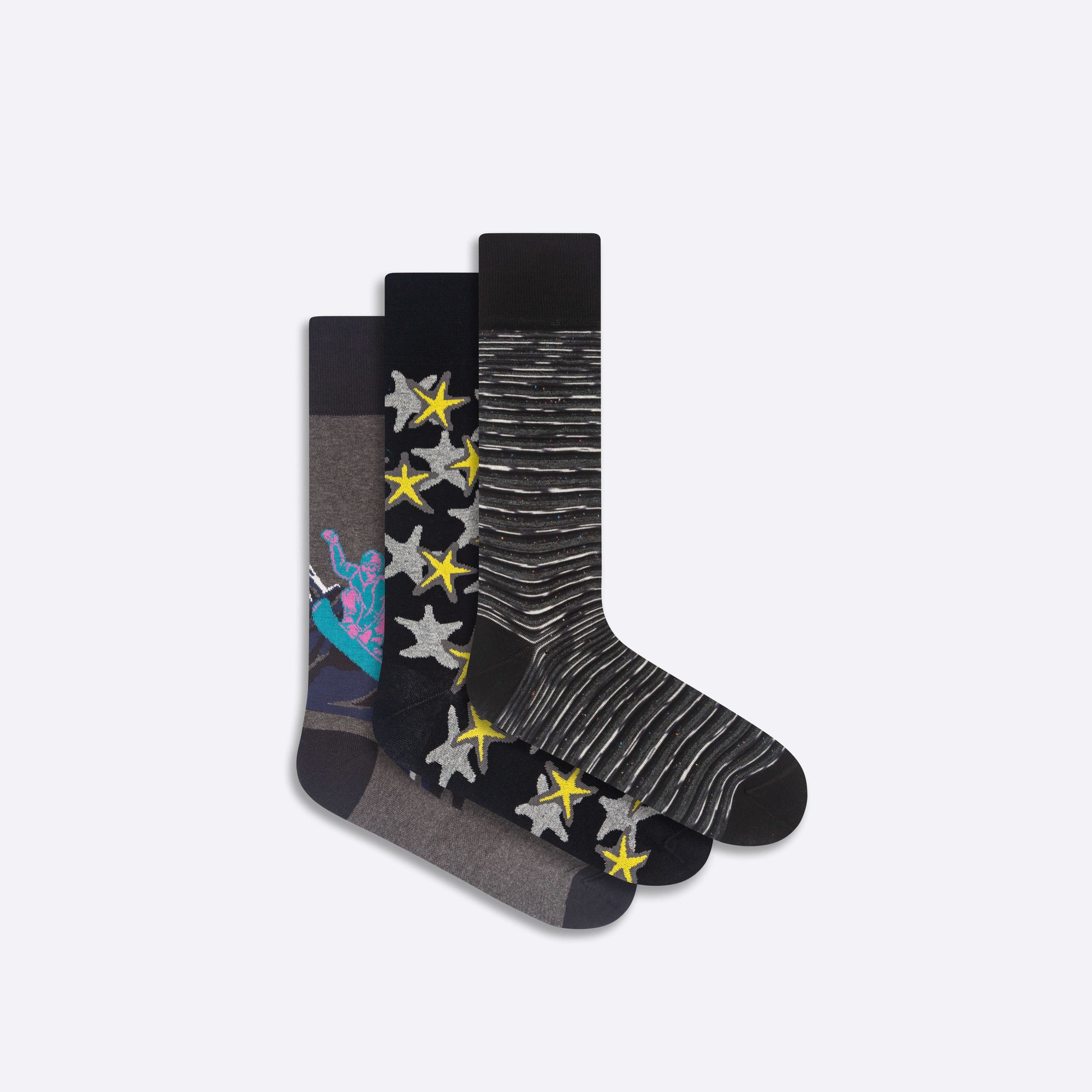 Three-Pair Assorted Sock Box