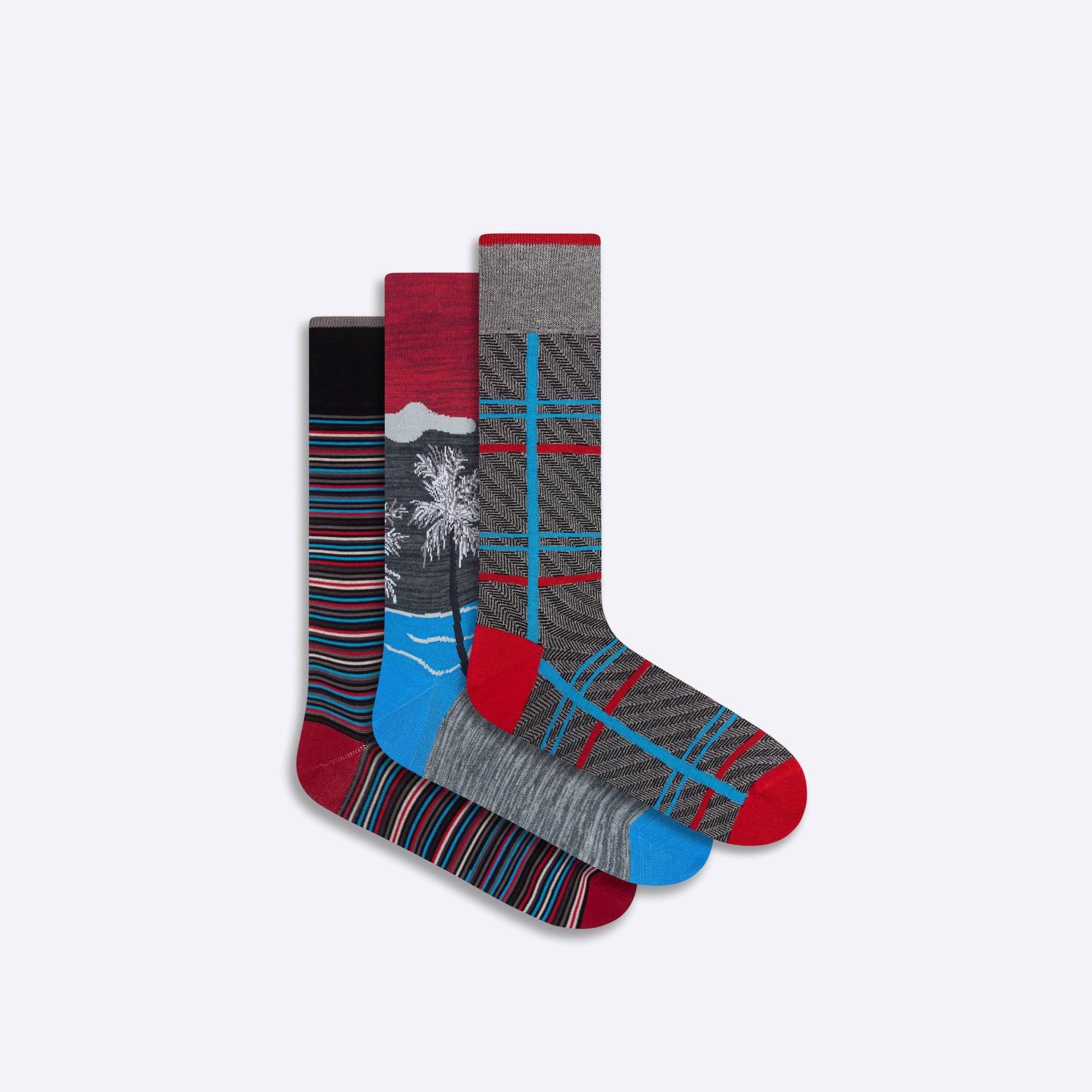 Three-Pair Assorted Sock Box