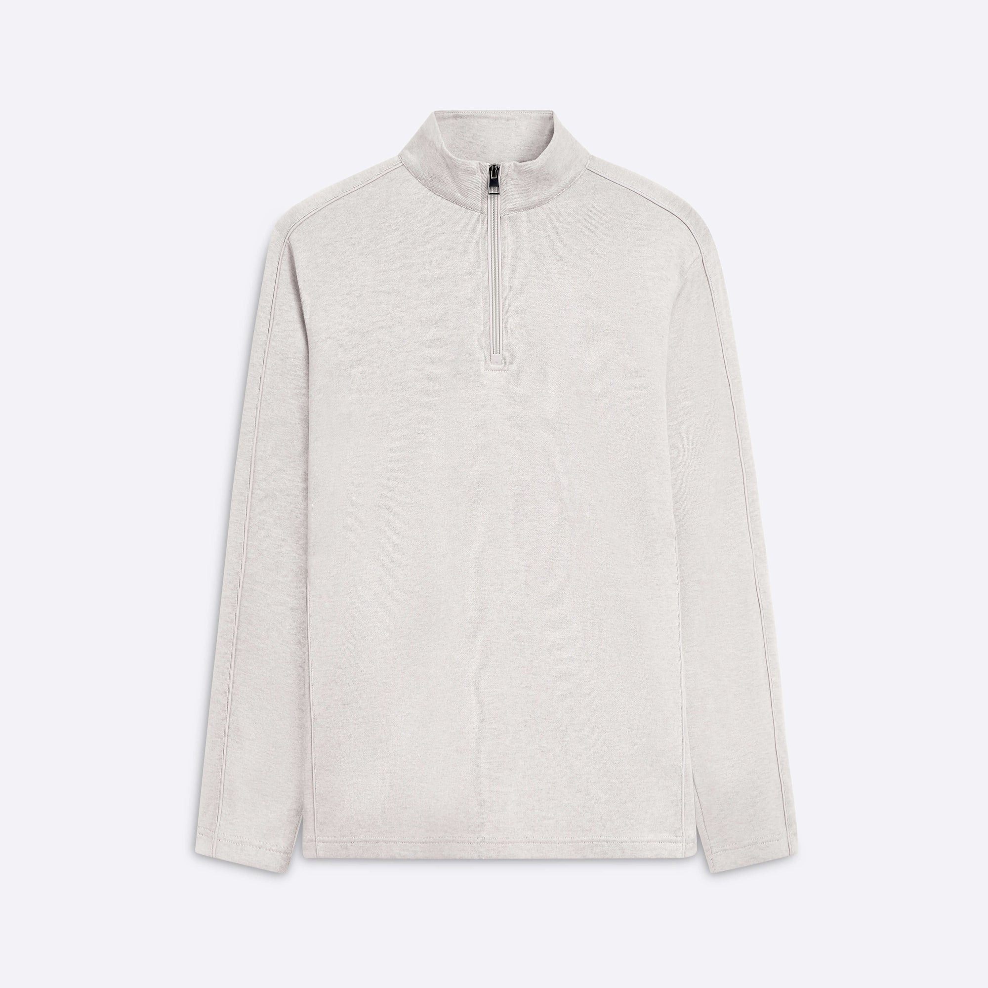 Quarter Zip Mock Neck Sweatshirt