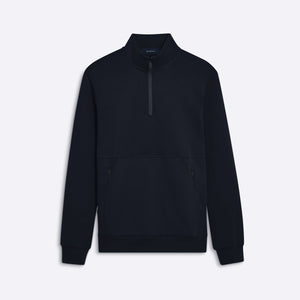 Quarter Zip Mock Neck Sweatshirt