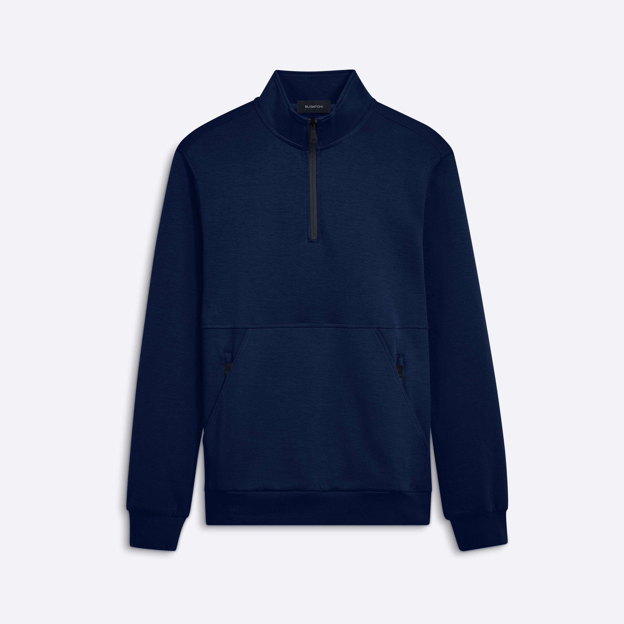 Quarter Zip Mock Neck Sweatshirt