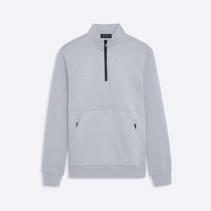 Quarter Zip Mock Neck Sweatshirt