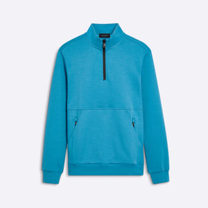 Quarter Zip Mock Neck Sweatshirt