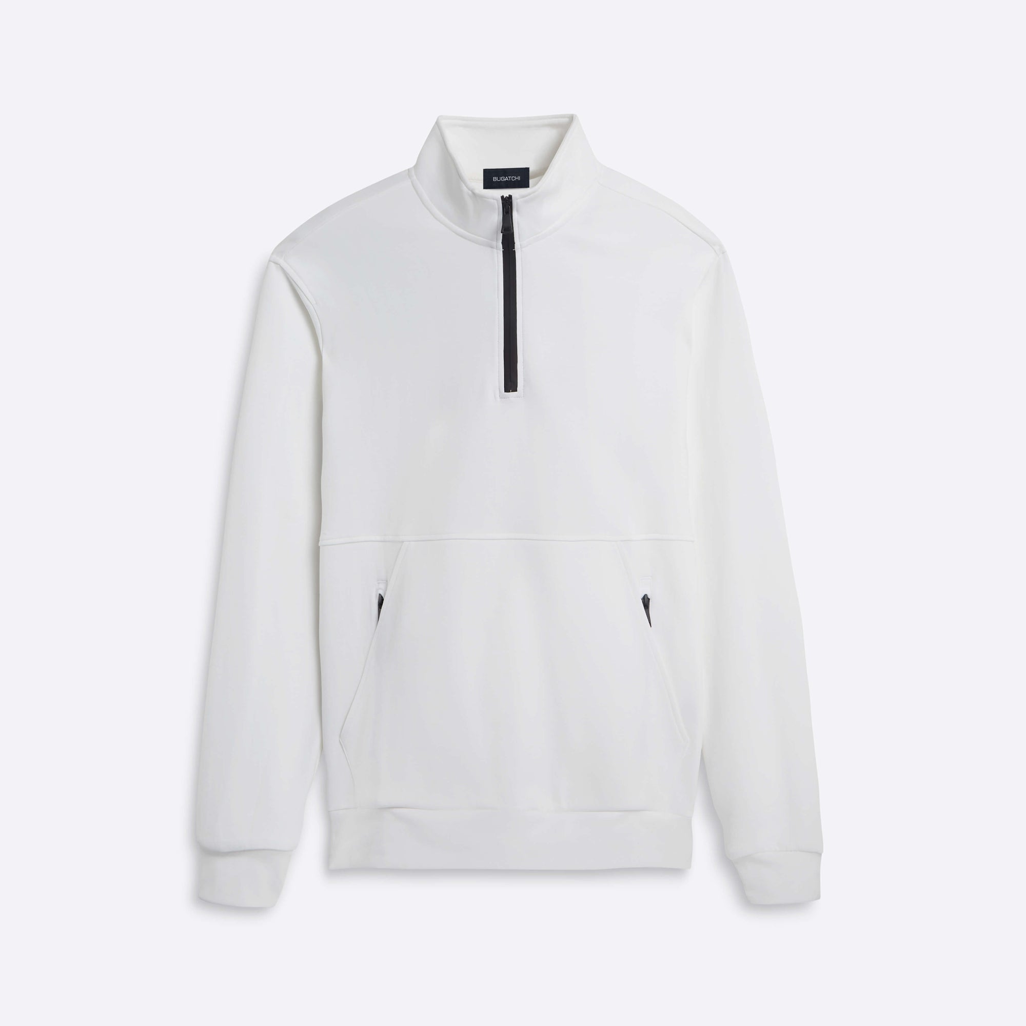 Quarter Zip Mock Neck Sweatshirt