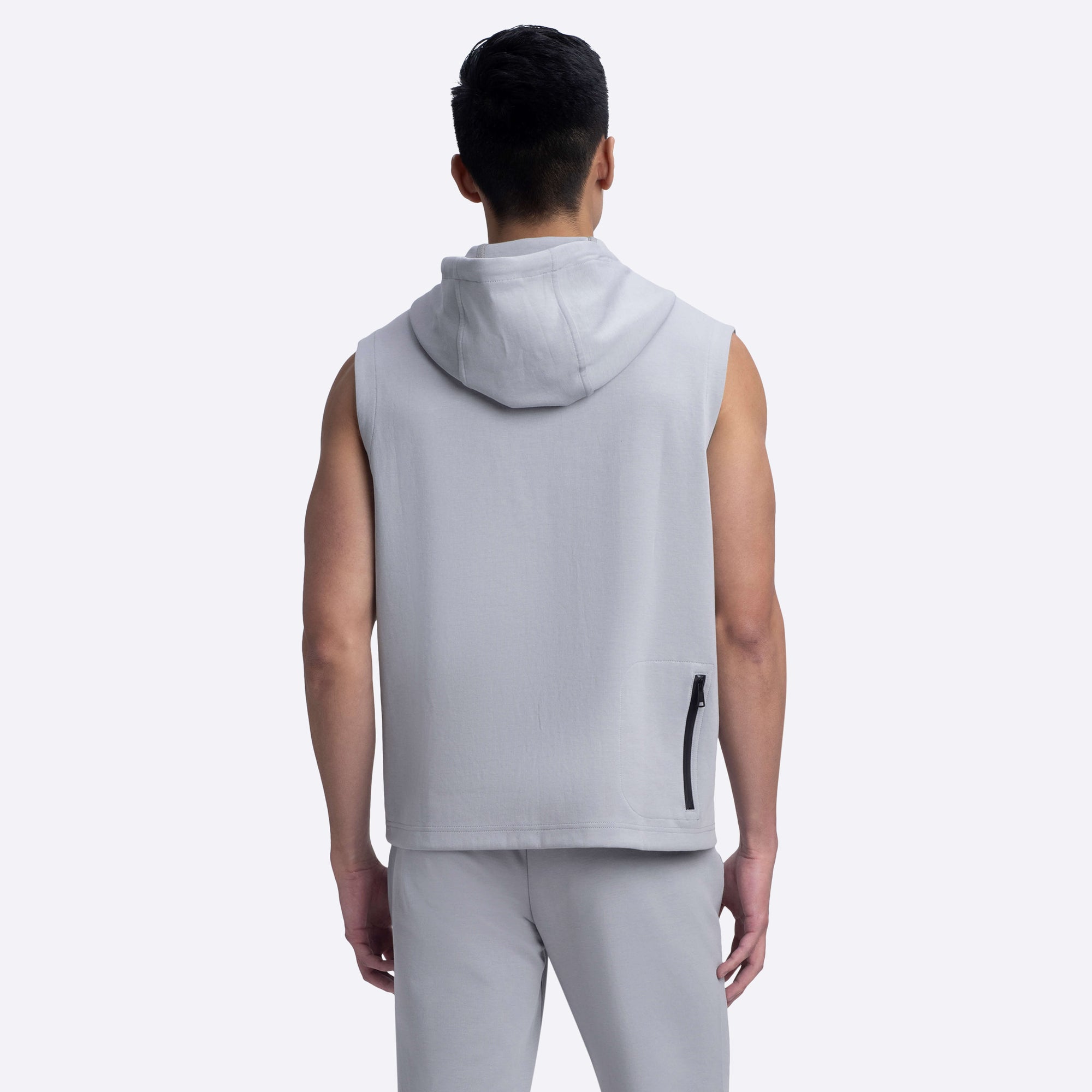 Sweatshirt Hooded Vest