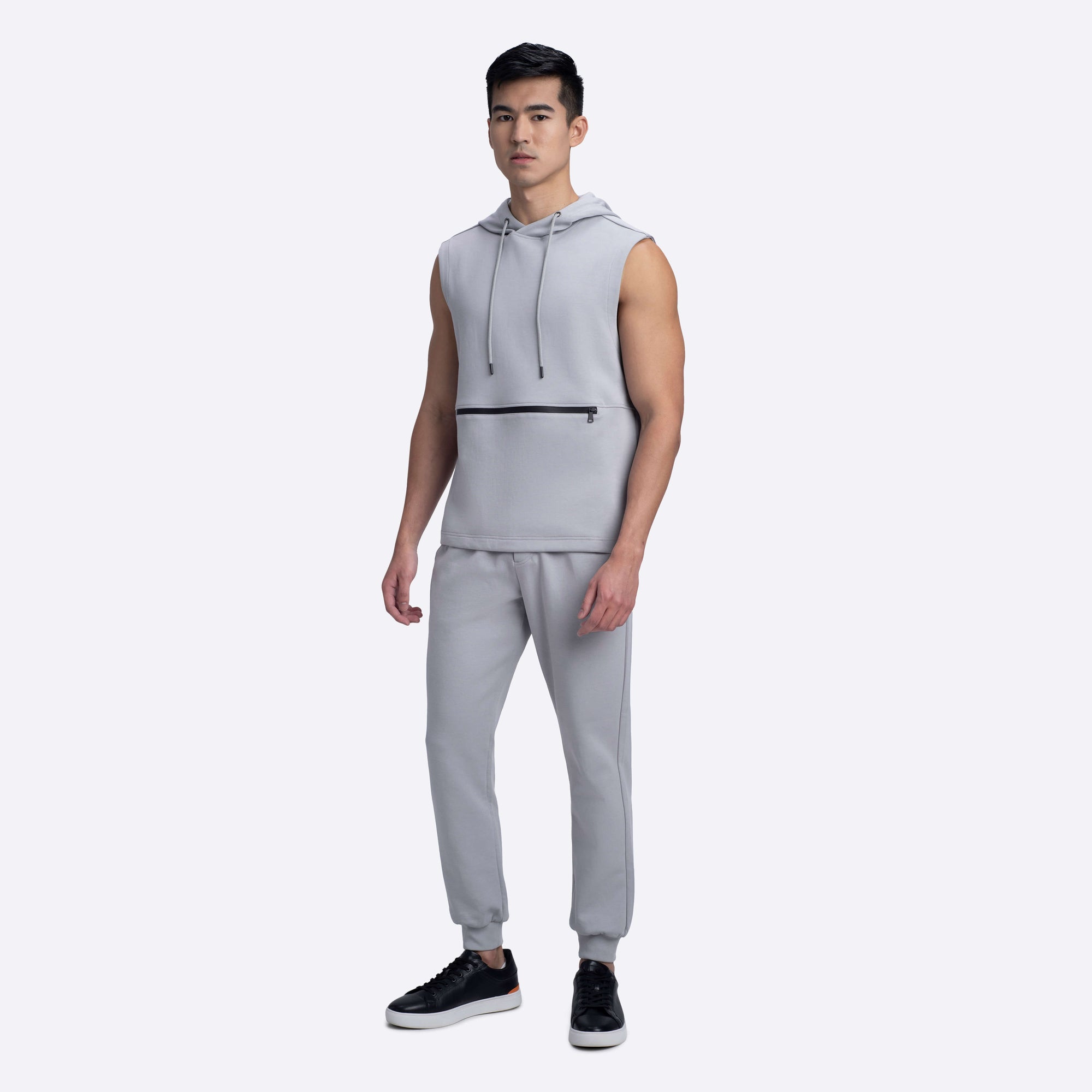 Sweatshirt Hooded Vest