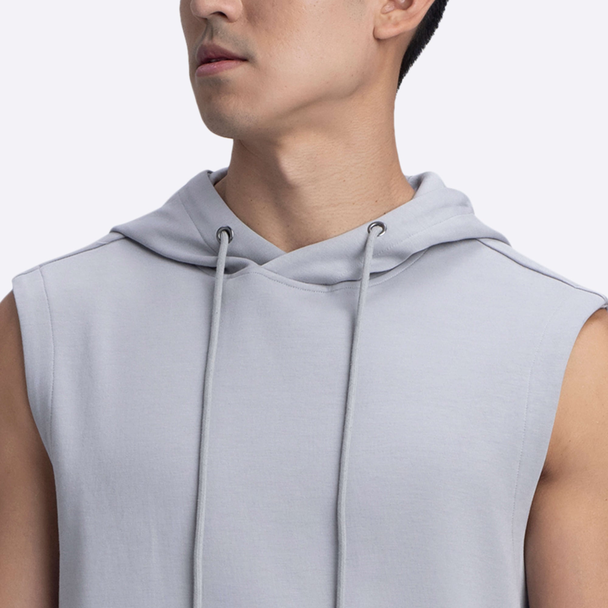 Sweatshirt Hooded Vest