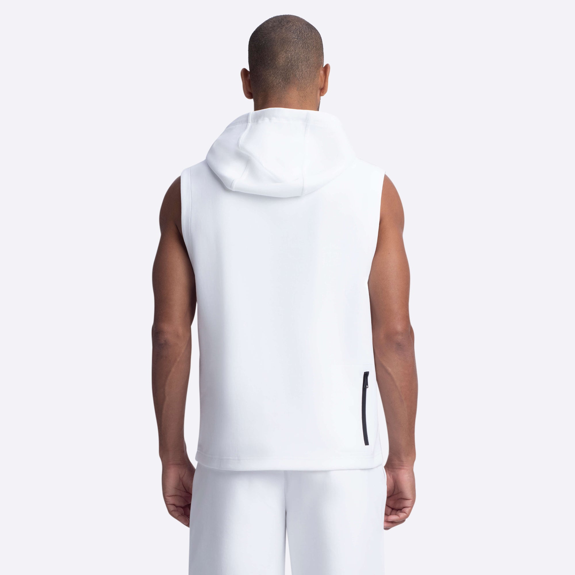Sweatshirt Hooded Vest