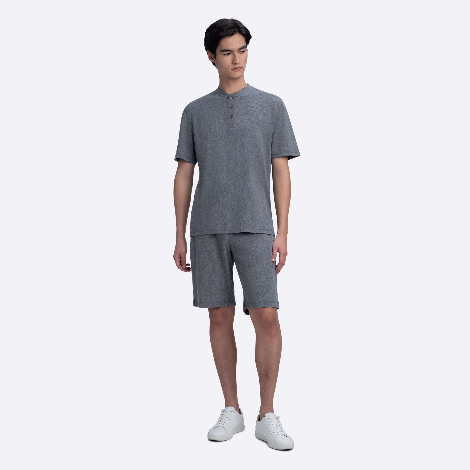 Short Sleeve Henley Shirt