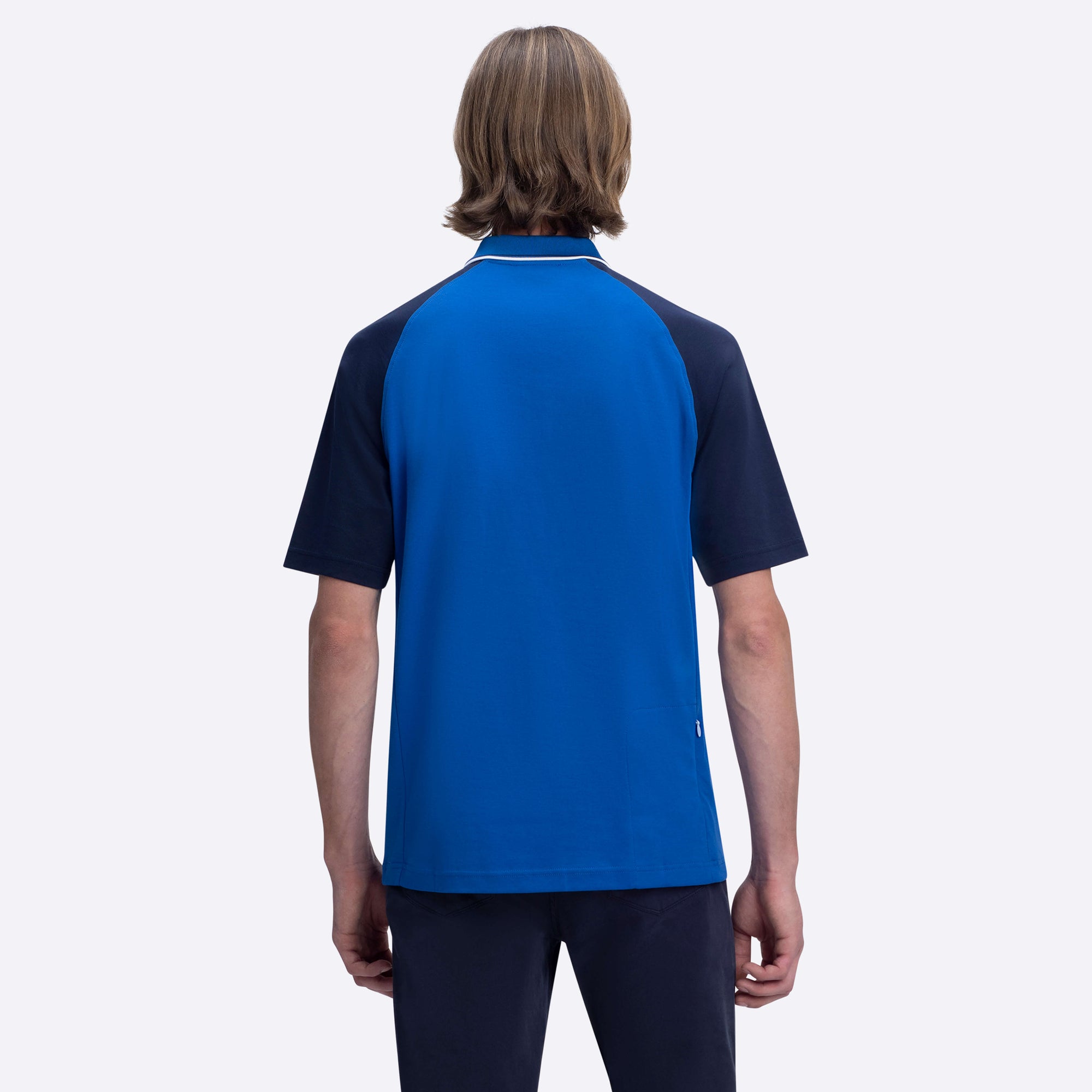 Short Sleeve Quarter Zip Polo