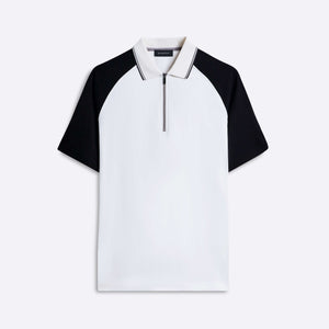 Short Sleeve Quarter Zip Polo