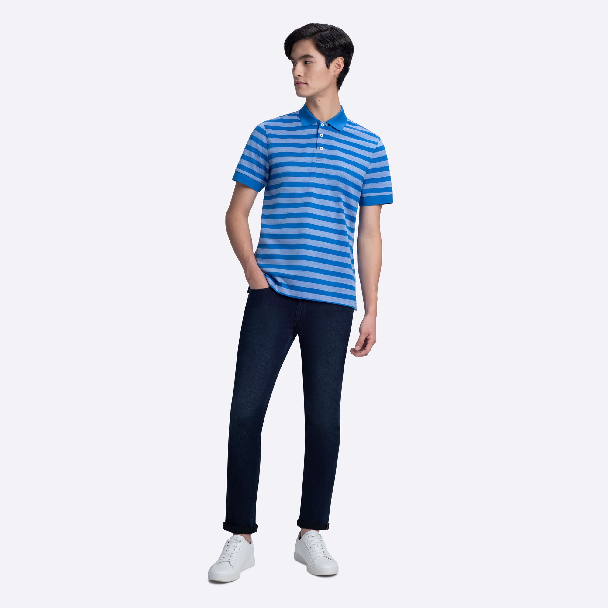 Striped Polo