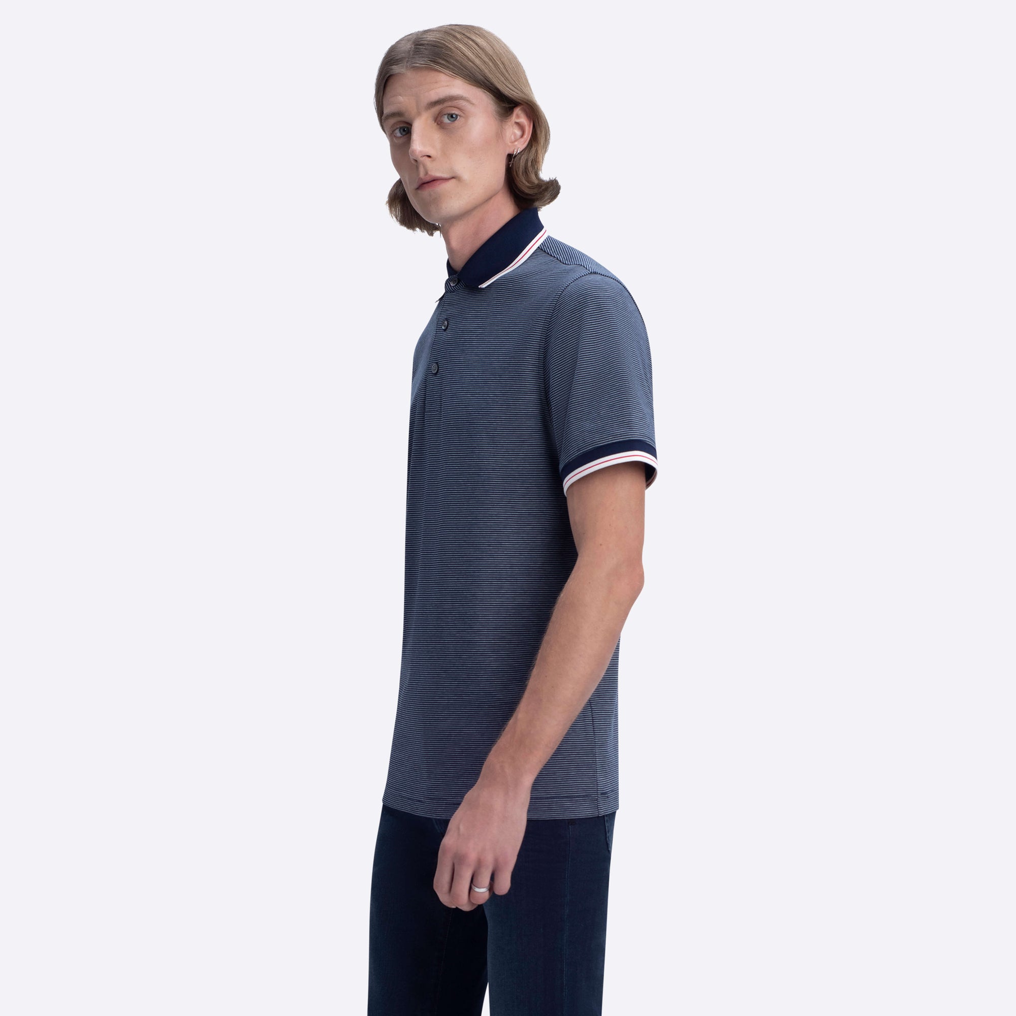 Striped Polo