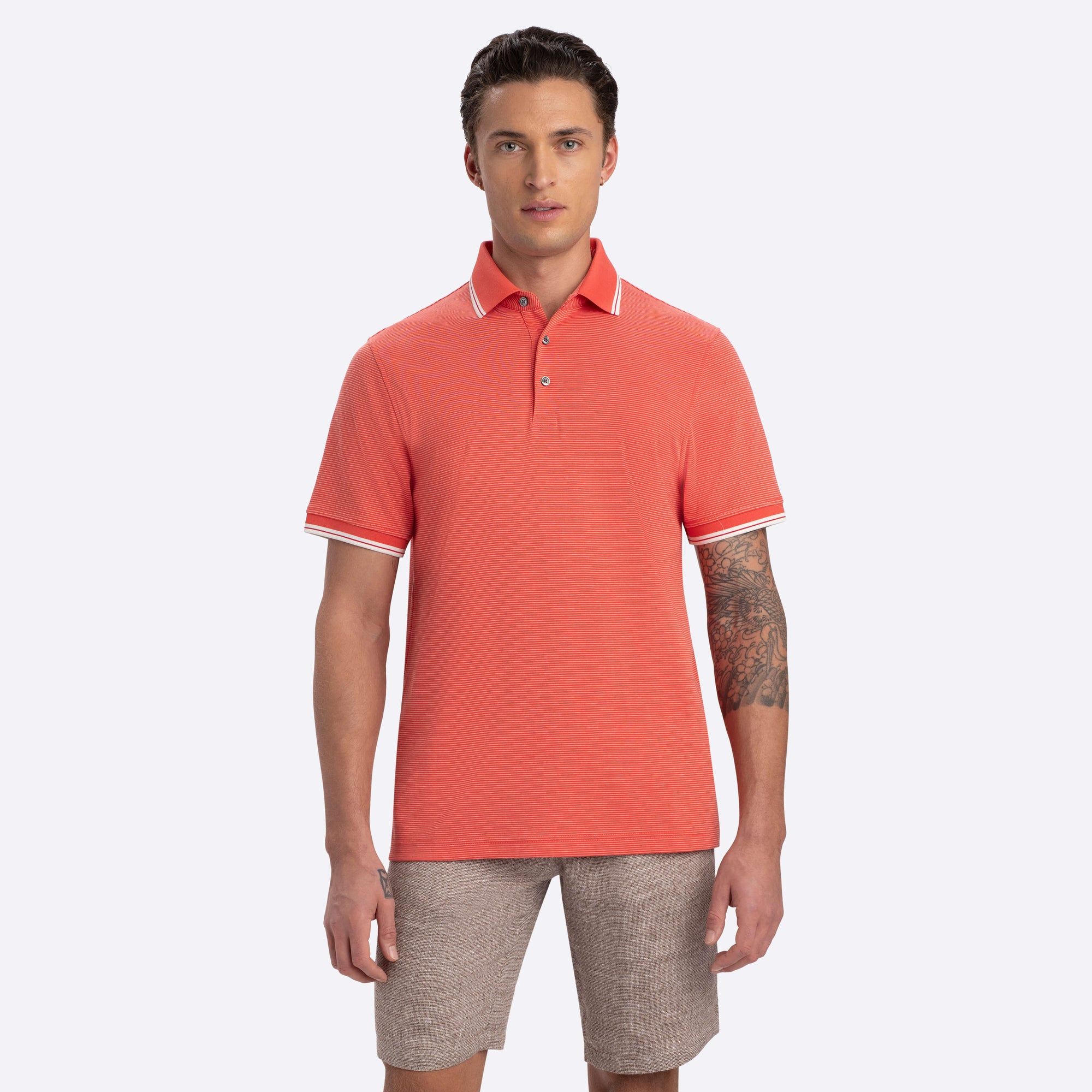 Striped Polo