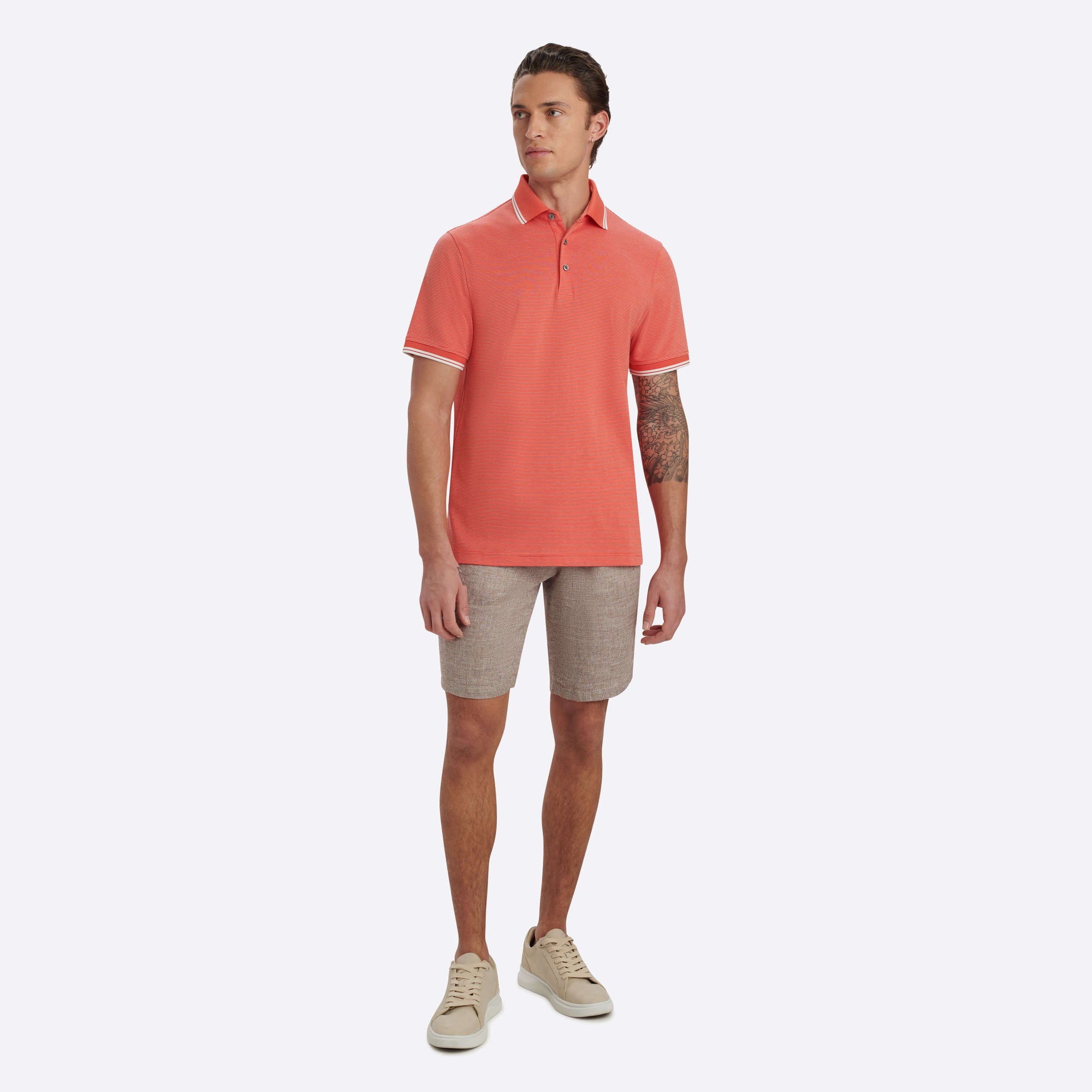 Striped Polo
