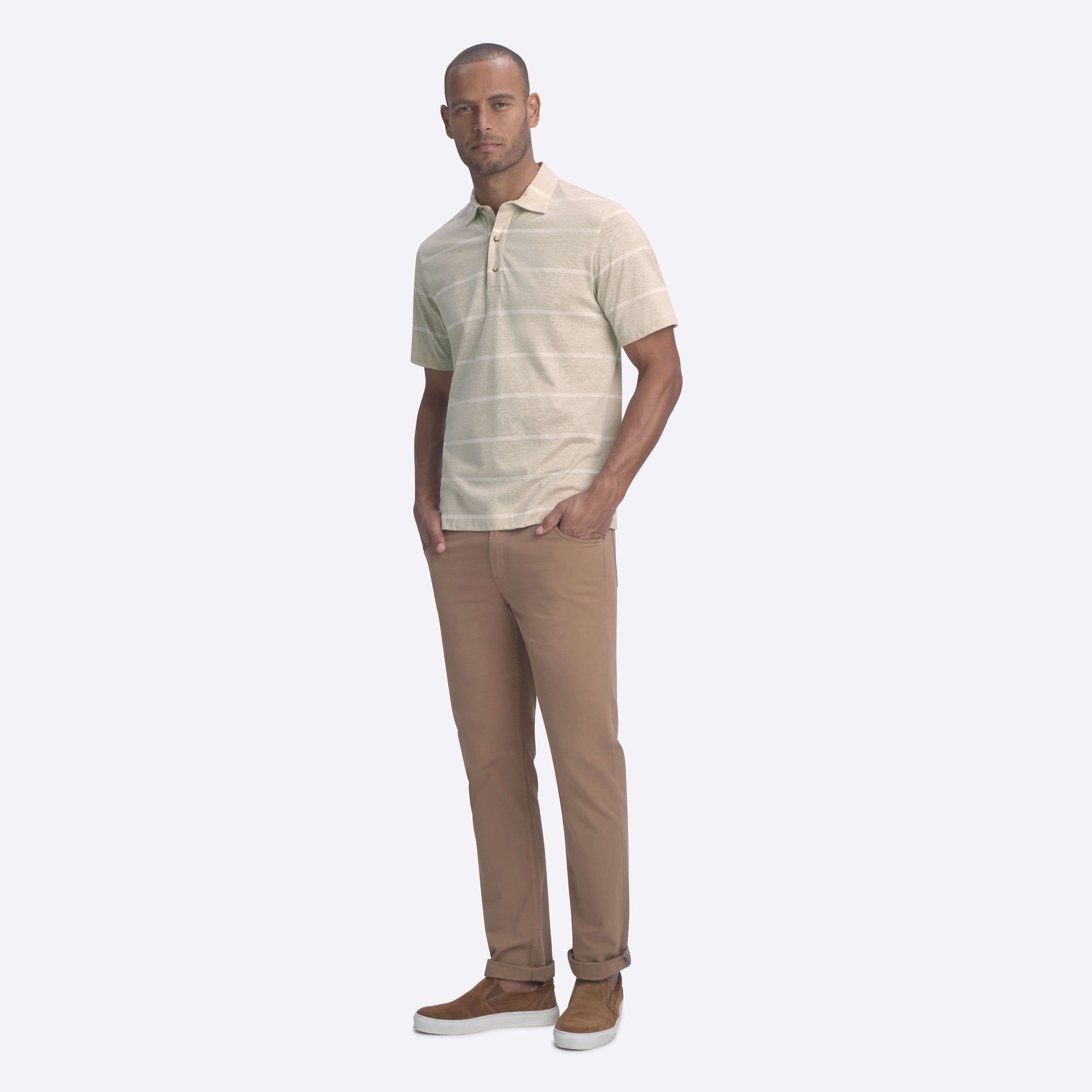 Striped Polo
