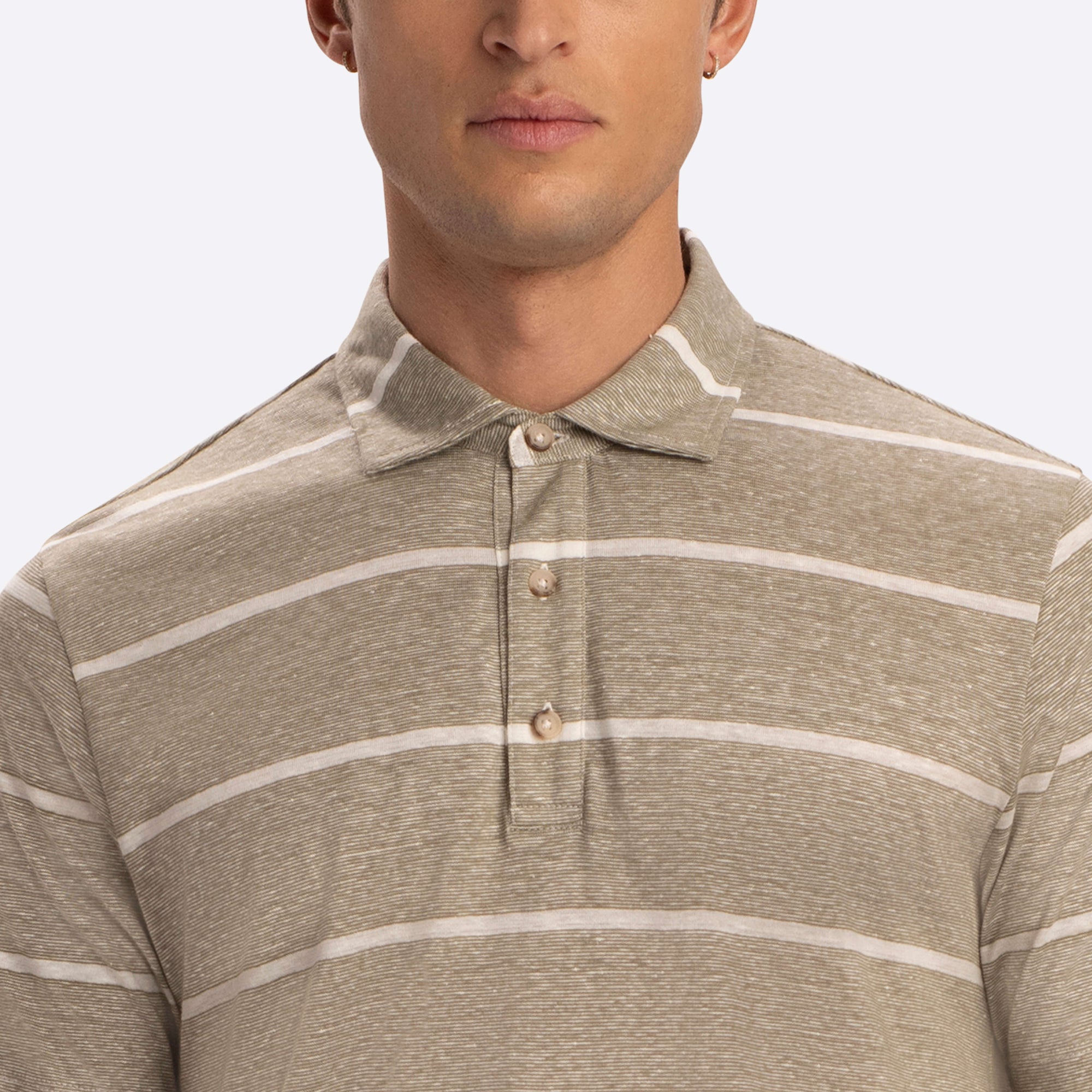 Striped Polo
