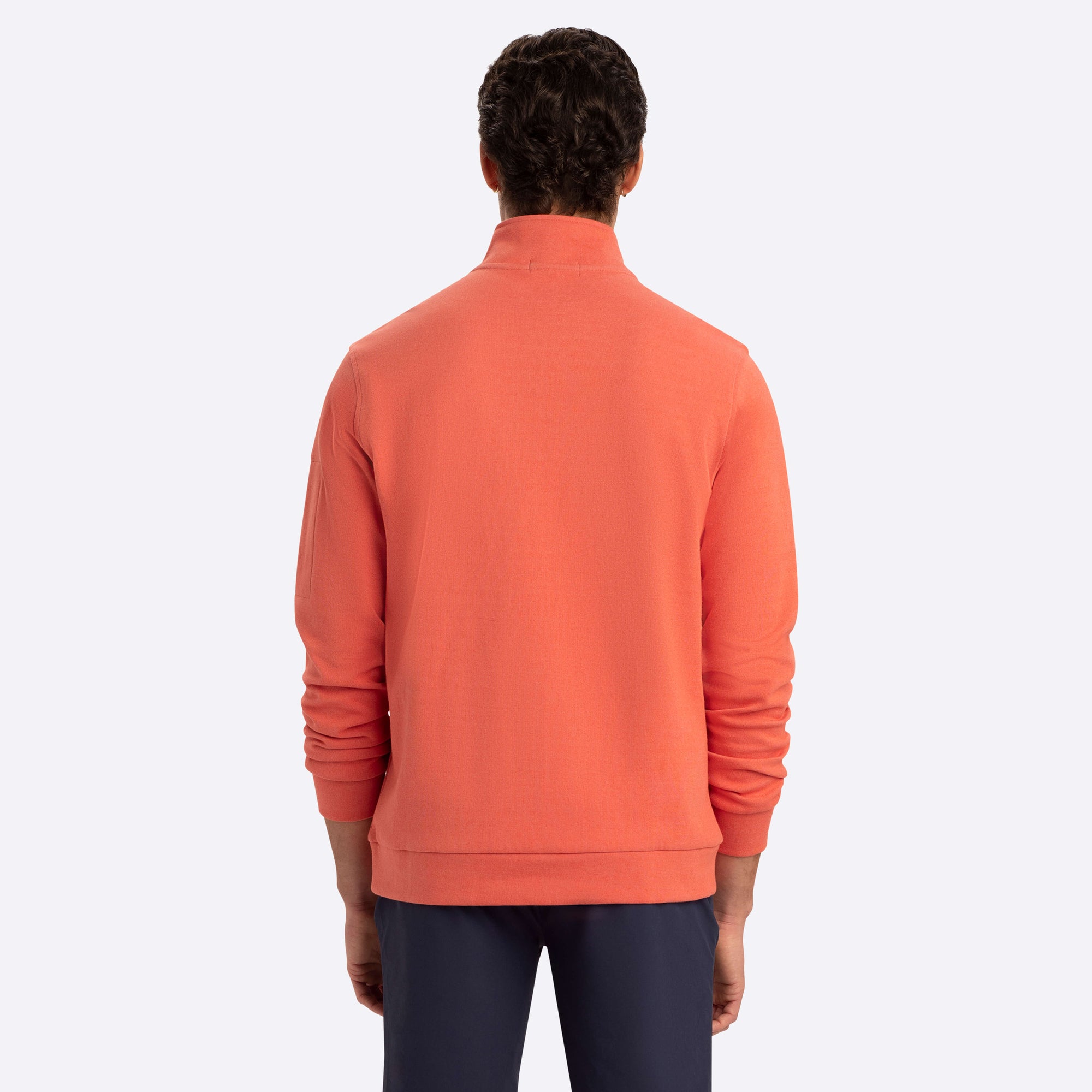 Quarter Zip Mock Neck