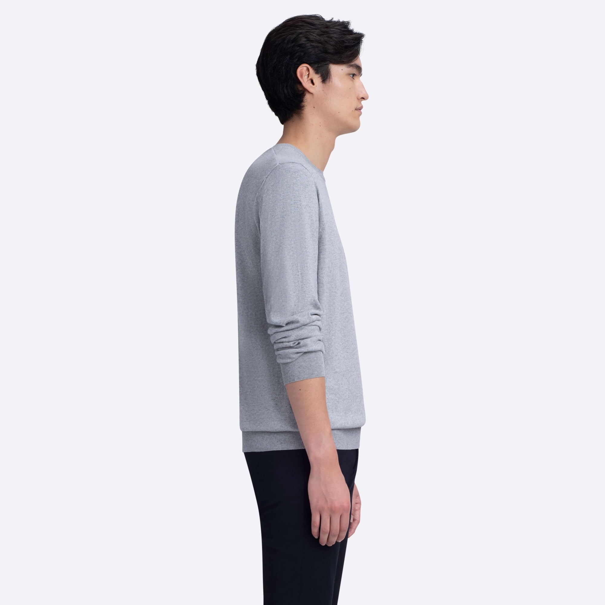 Heather Crew Neck Sweater