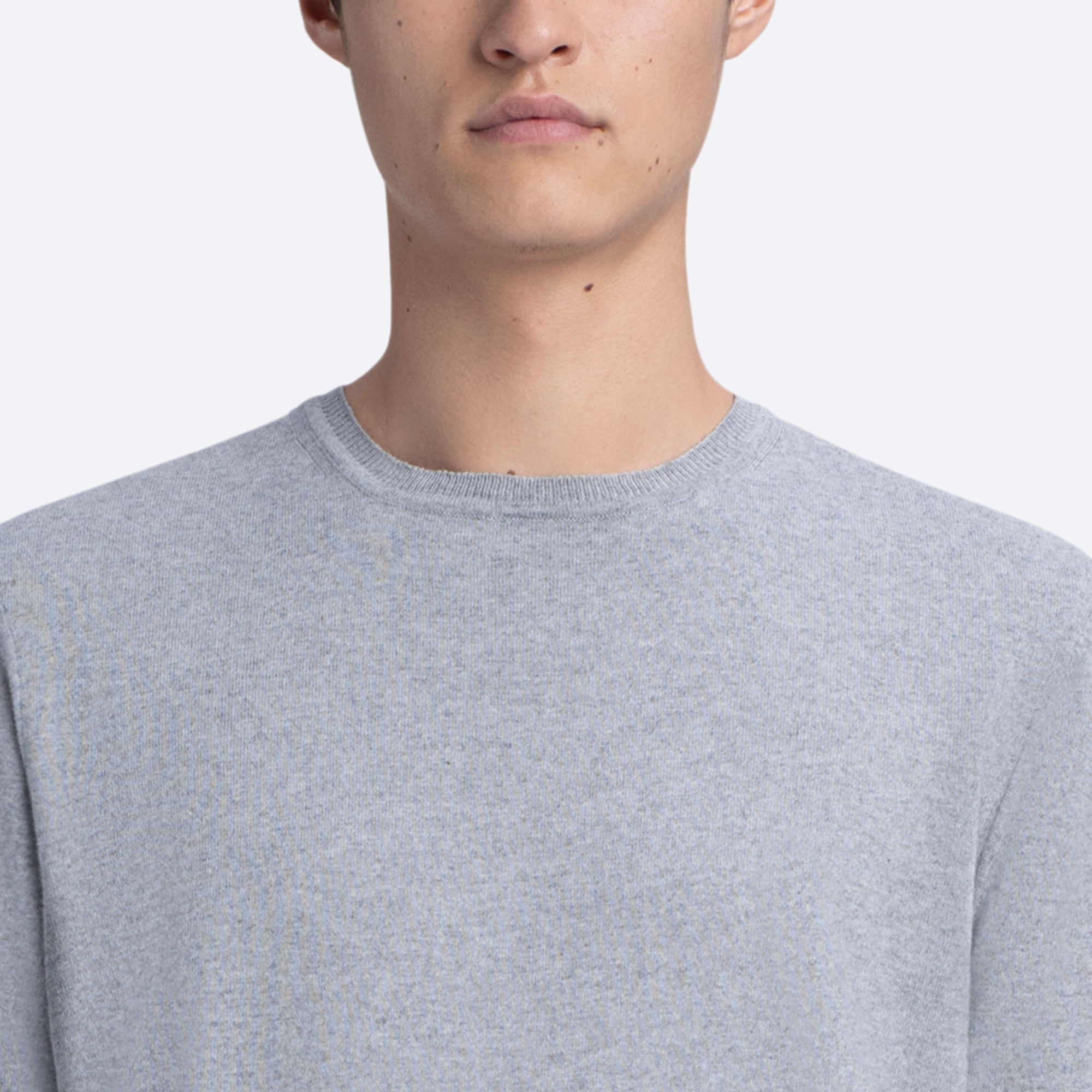 Heather Crew Neck Sweater