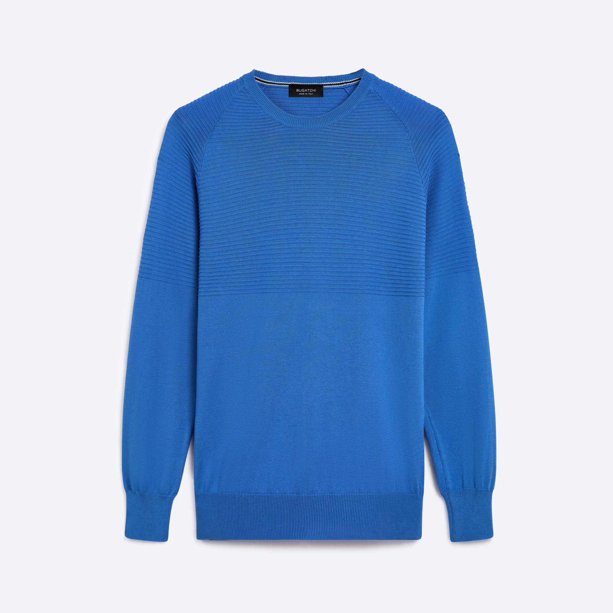 Solid & Stripe Combo Crew Neck Sweater