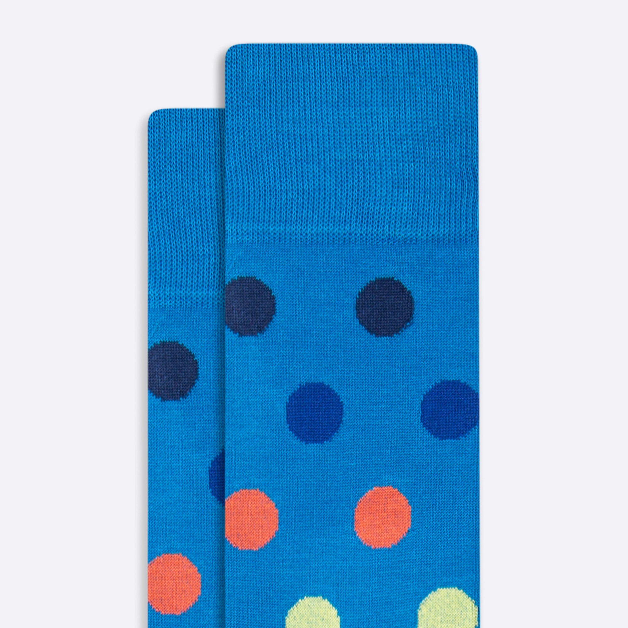 Polka Dot Mid-Calf Socks