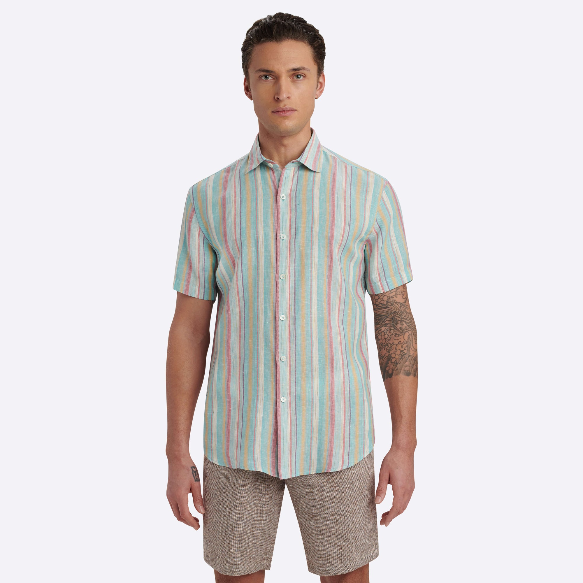 Orson Cabana Stripe Short Sleeve Shirt