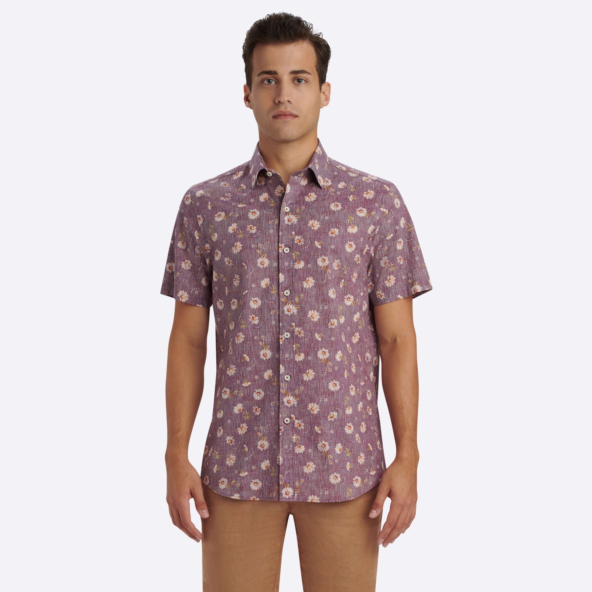 ORSON Floral Print Short Sleeve Shirt