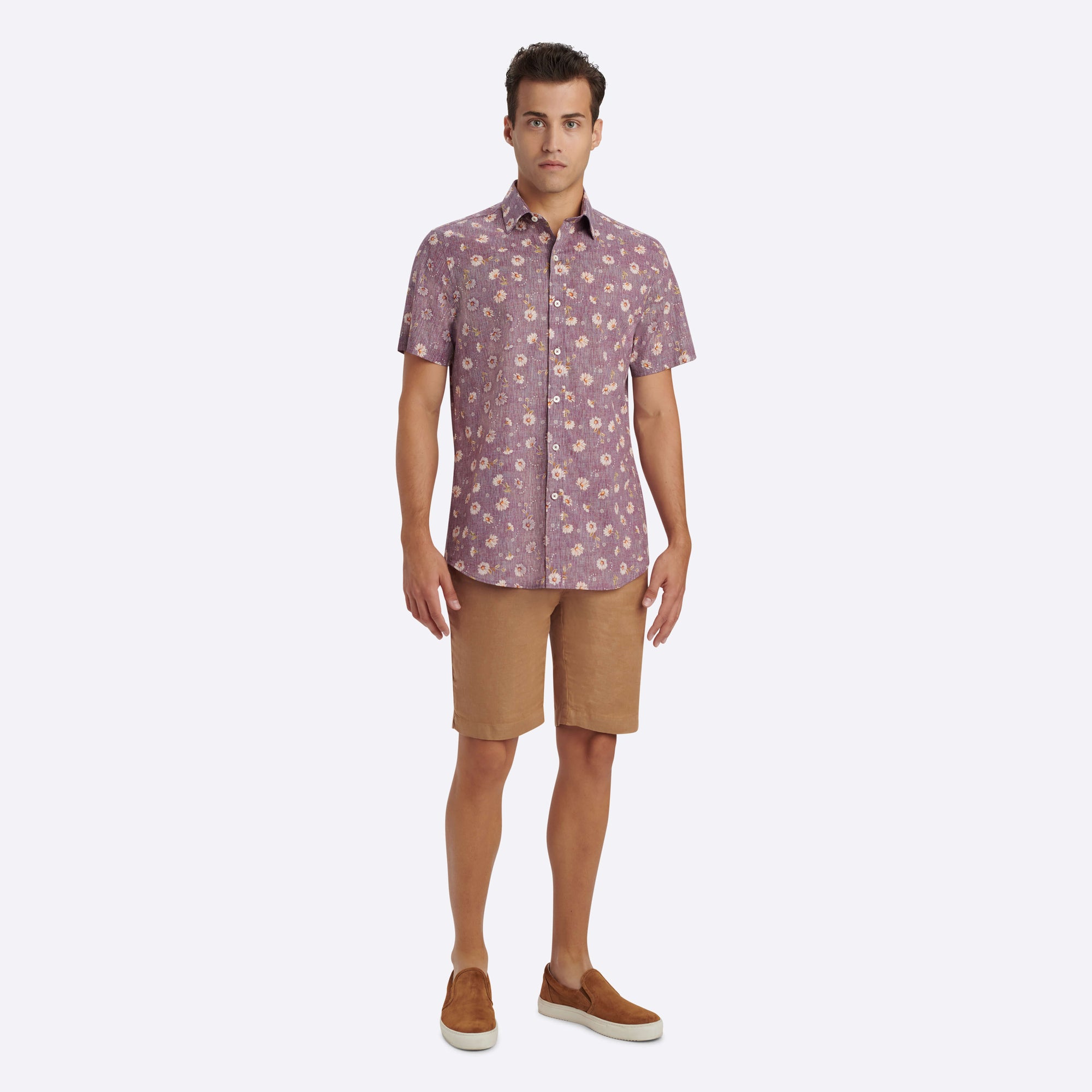 ORSON Floral Print Short Sleeve Shirt