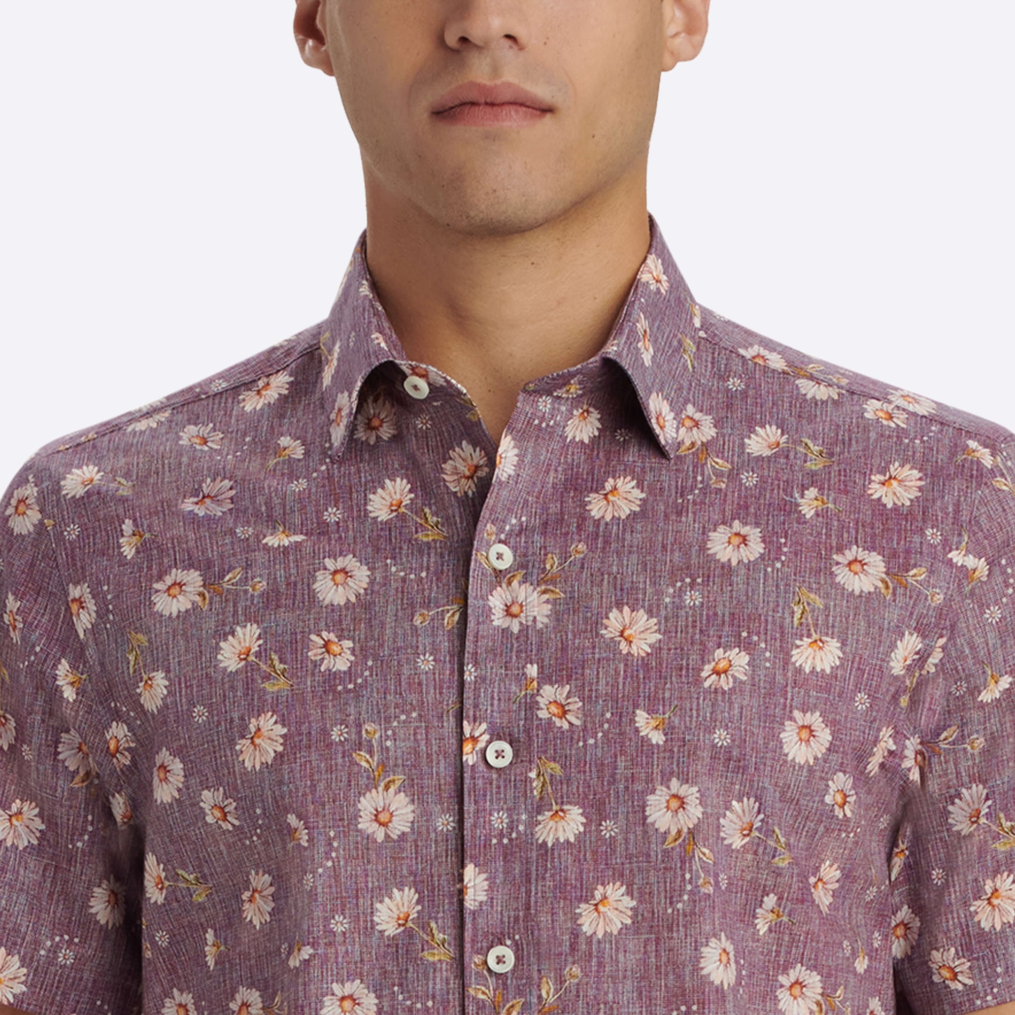 ORSON Floral Print Short Sleeve Shirt