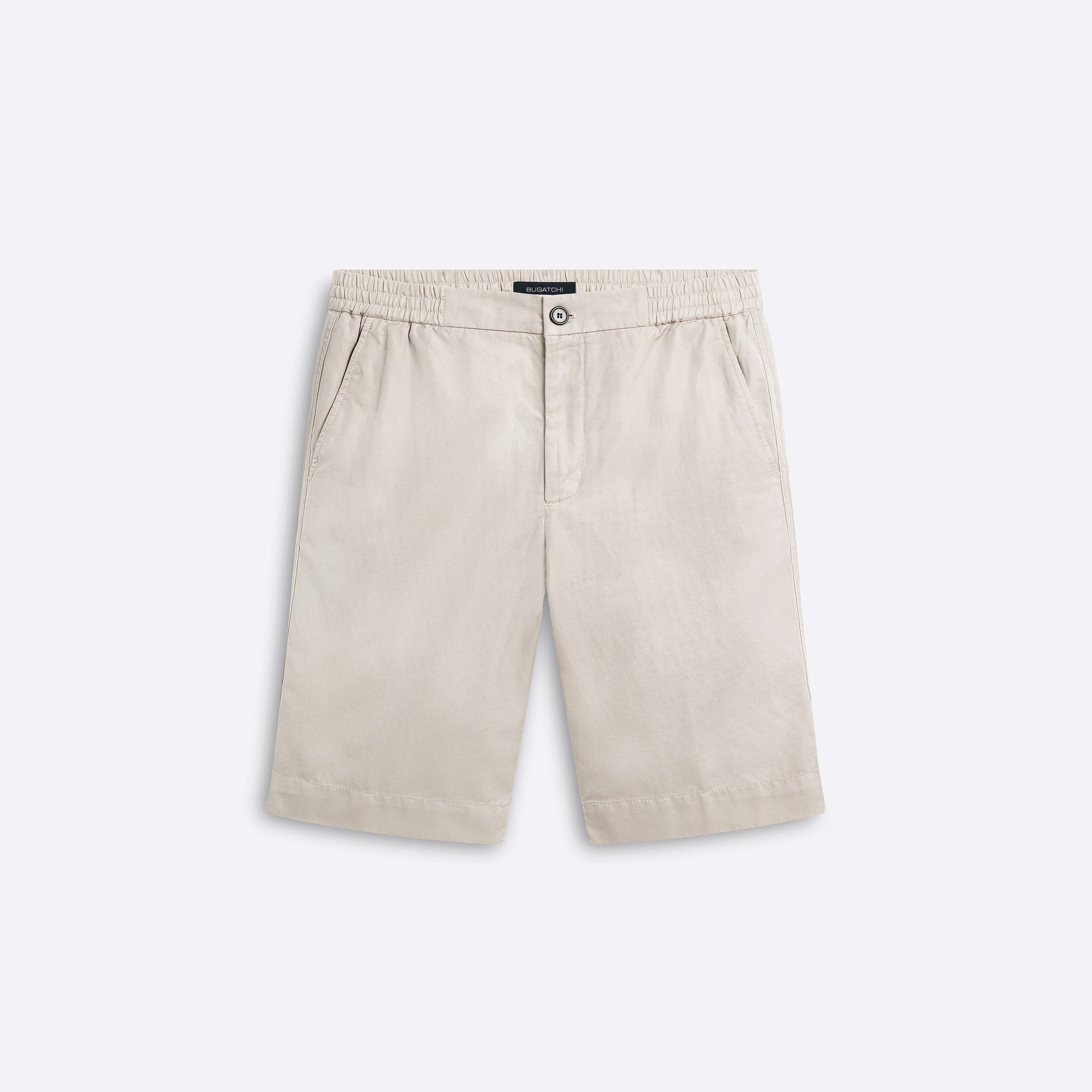 Flat Front Bermuda Shorts