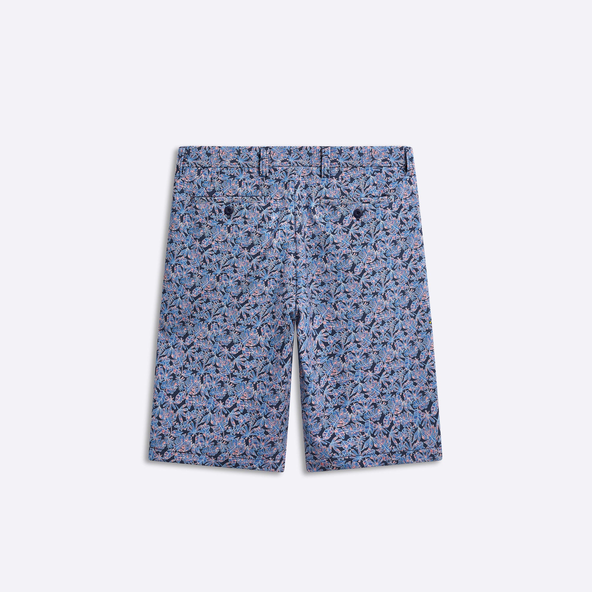 Theo Leaf Print OoohCotton Shorts
