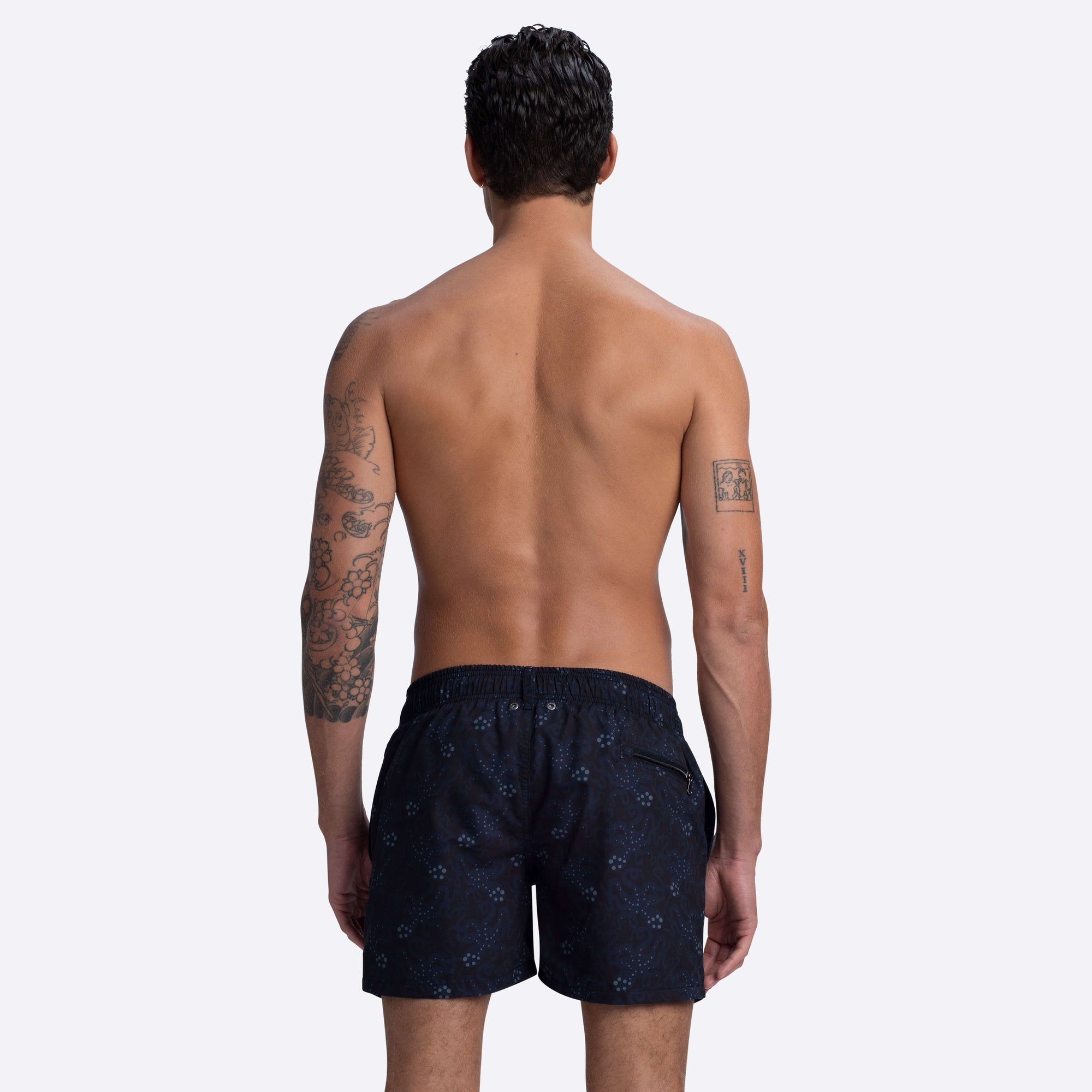 MAX Abstract Print Swim Trunks