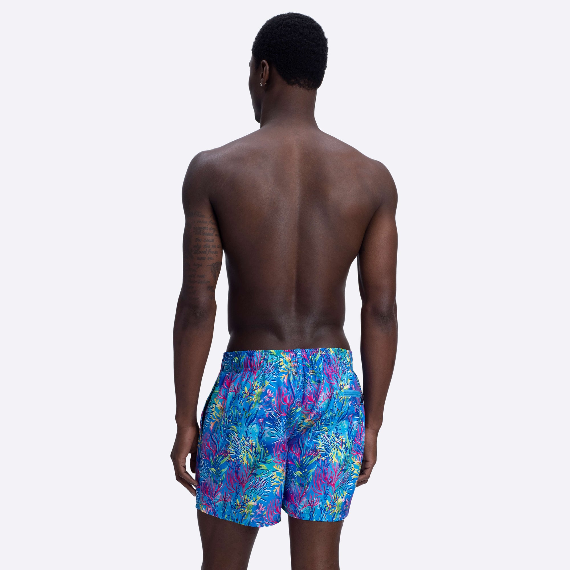 MAX Marine Life Print Swim Trunks