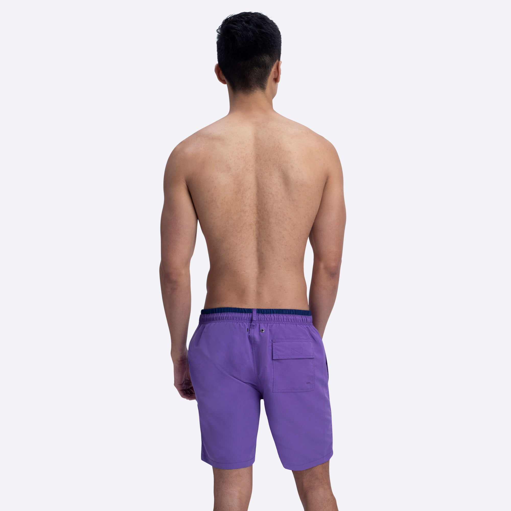 QUINN Solid Swim Trunks